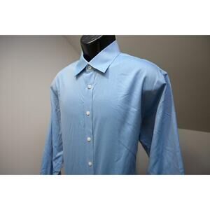 Charles Tyrwhitt Dress Shirt Classic Fit Light Blue Mens Size 17-35 XL